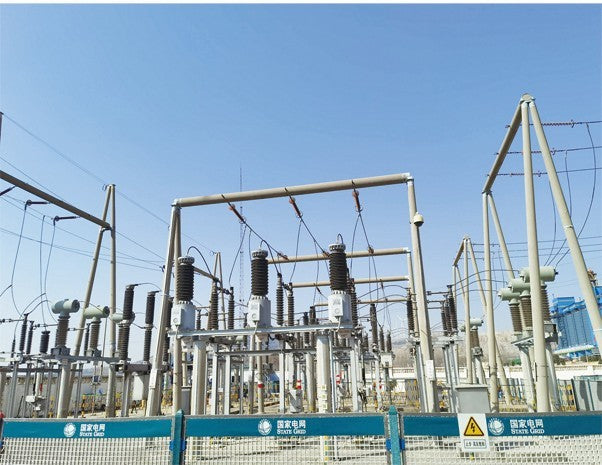110kV SF6 electromagnetic voltage transformer and lightning arrester